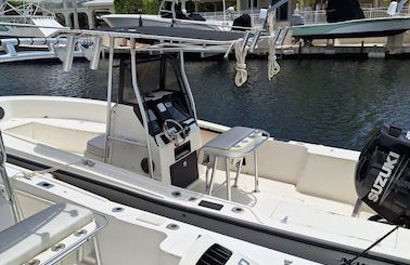 23' Mako Center console for rent in Key Largo, Florida!