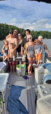 Lake Lanier Double Deck Pontoon w/ Captain & Slide
