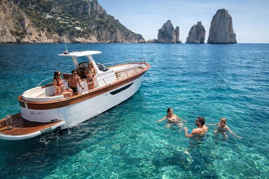 Luxury Mimì 9.5 Elite Boat Tour | Capri & Amalfi Coast