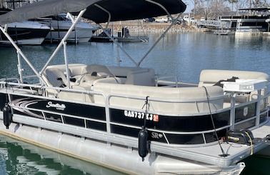 20ft Godfrey Sweetwater Pontoon on Lake Lanier