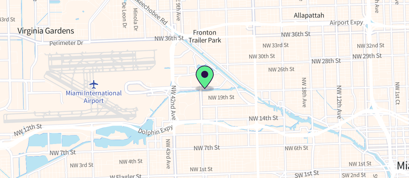 The boat's approximate location on a map