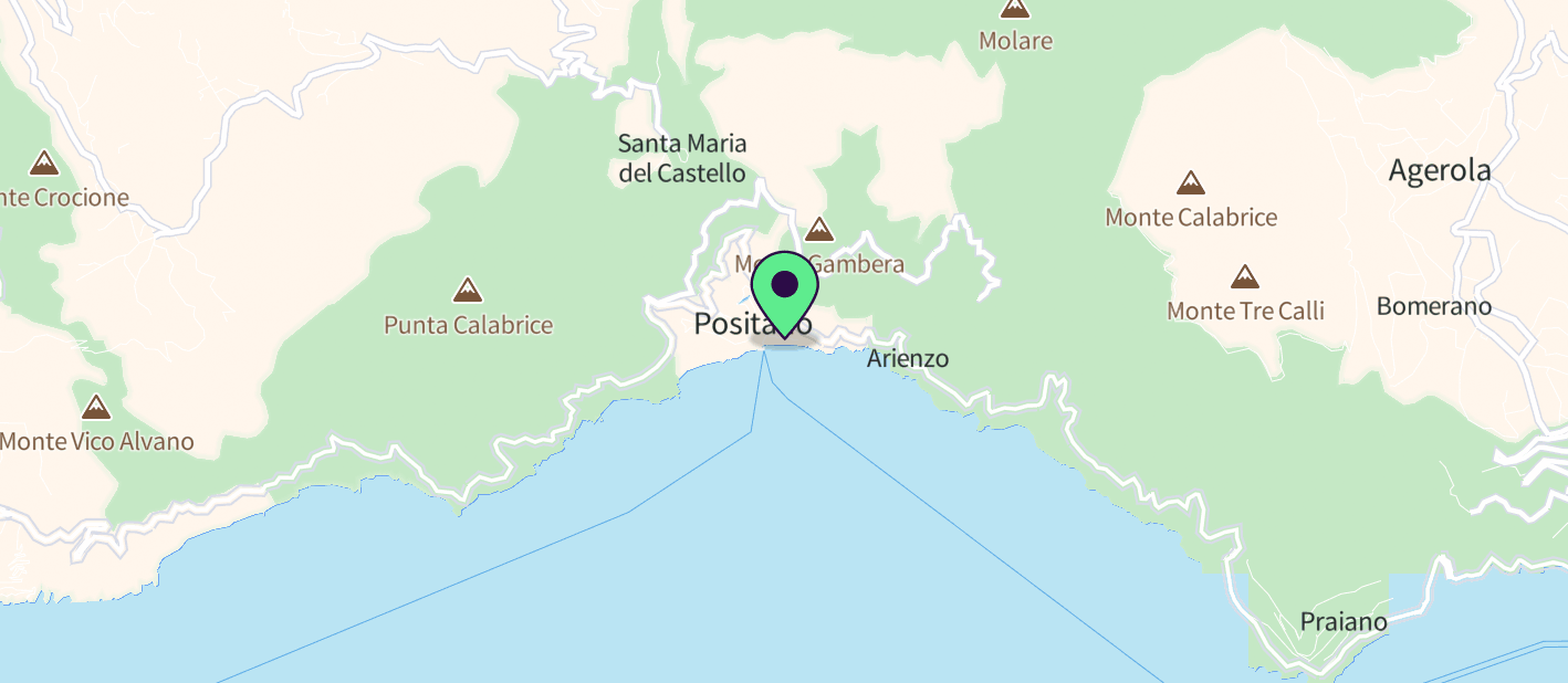 The boat's approximate location on a map