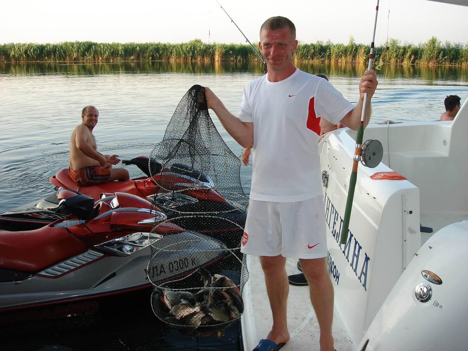 Jetski fishing